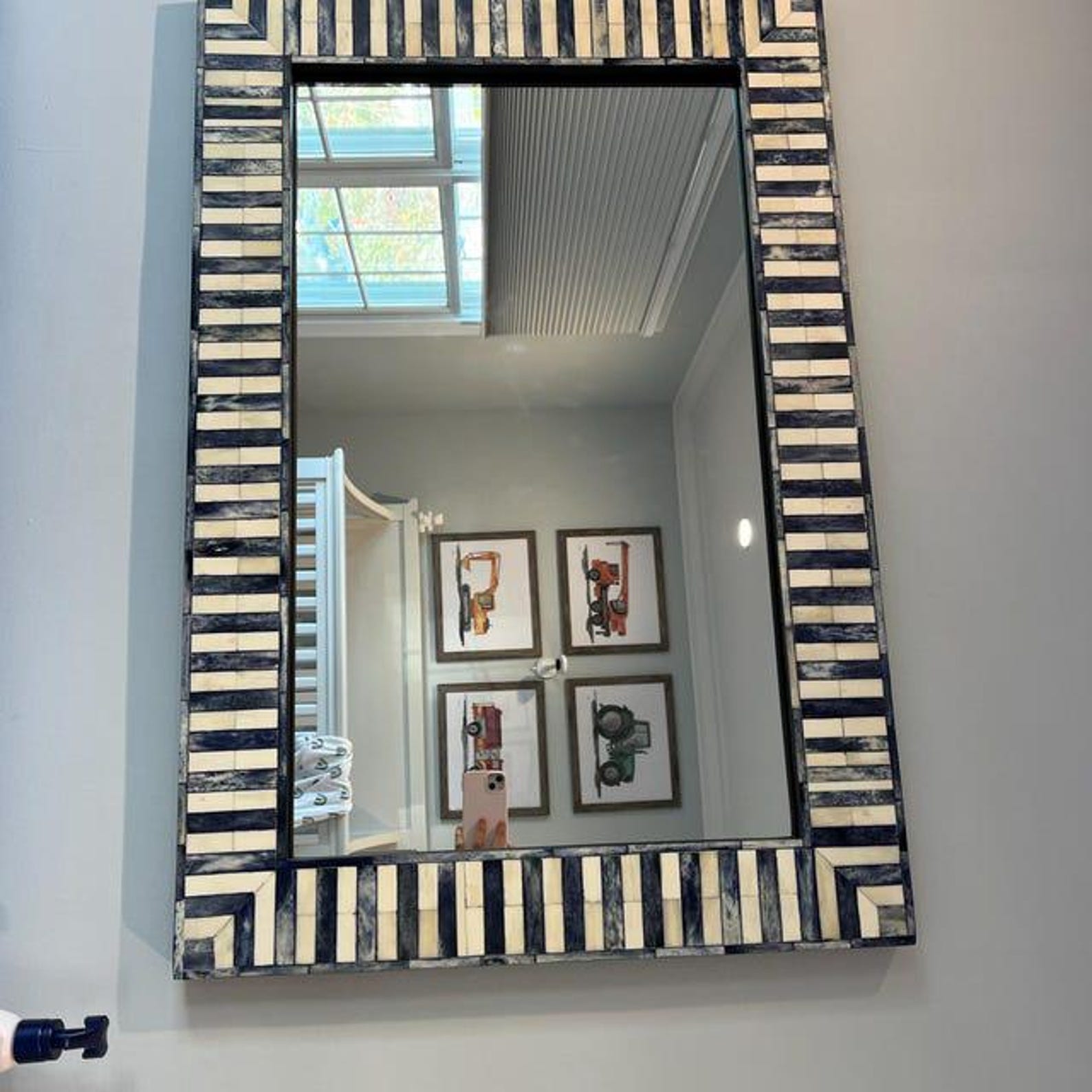 Bone Mirror Frame